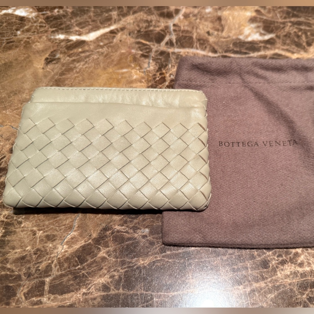Bottega Veneta Nappa Intrecciato key pouch